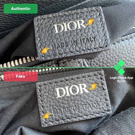 dior b25 real vs fake